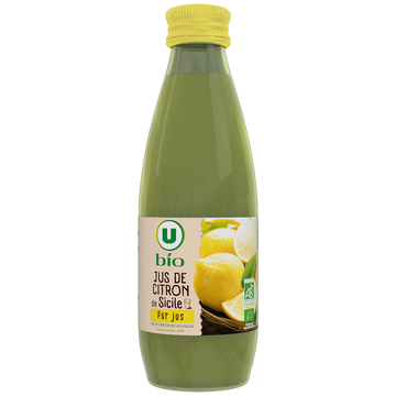 U BIO Jus de citron  1l