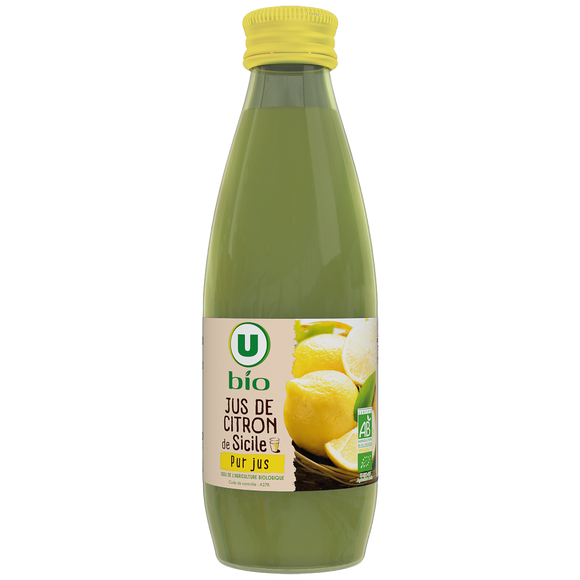 U BIO Jus de citron  1l