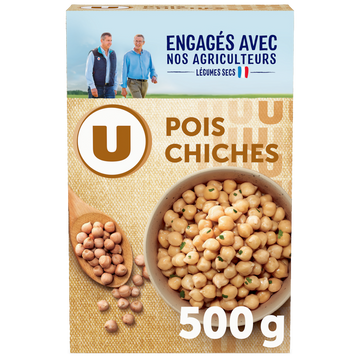 U Pois chiches étui 500g