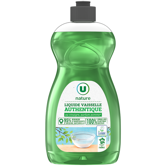 U NATURE Liquide vaisselle Astuces de chef vinaigre de pomme - 500ml