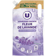 U Adoucissant concentré parfum infusion de lavande recharge 750ml