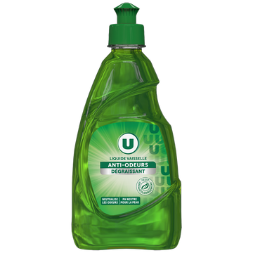 U Liquide vaisselle anti-odeurs 500ml