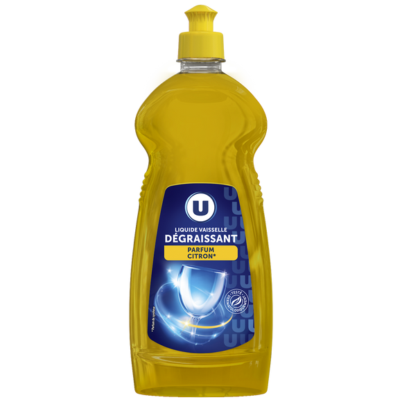 U Liquide vaisselle parfum citron flacon 750ml
