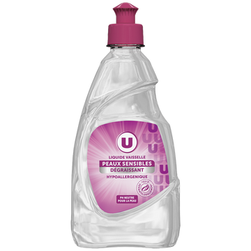 U Liquide vaisselle peaux sensibles 500ml