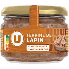 U Terrine de lapin  180g