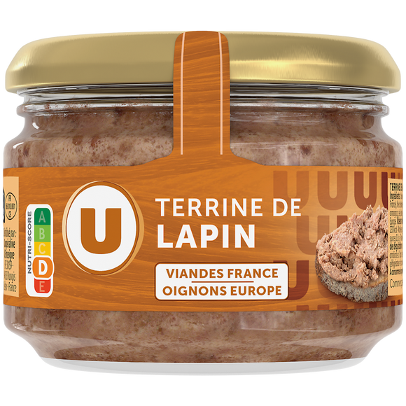 U Terrine de lapin  180g