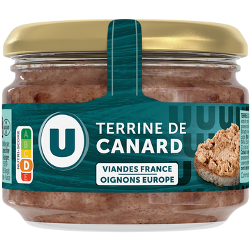 U Terrine de canard  180g