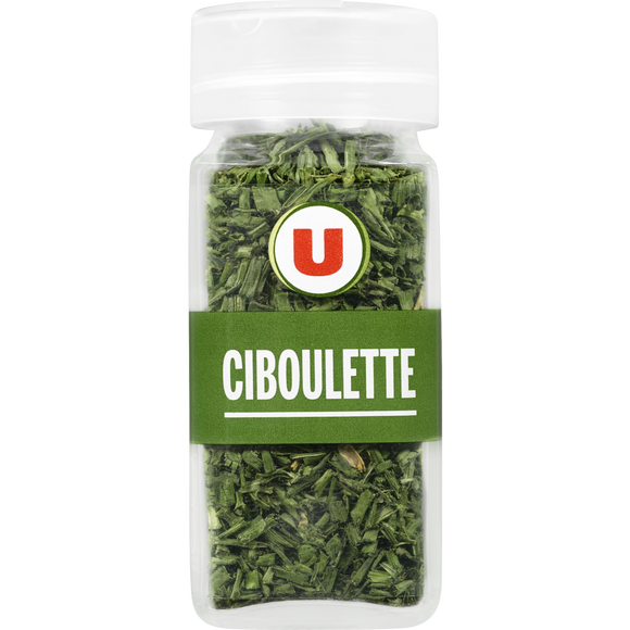 U Ciboulette émincée déshydratée format classique 6g