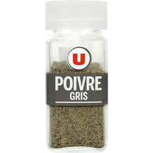 U Poivre gris moulu classique format classique, 40g