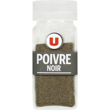 U Poivre noir moulu format classique, 45g