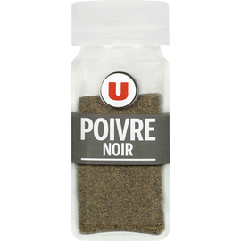U Poivre noir moulu  format classique, 45g