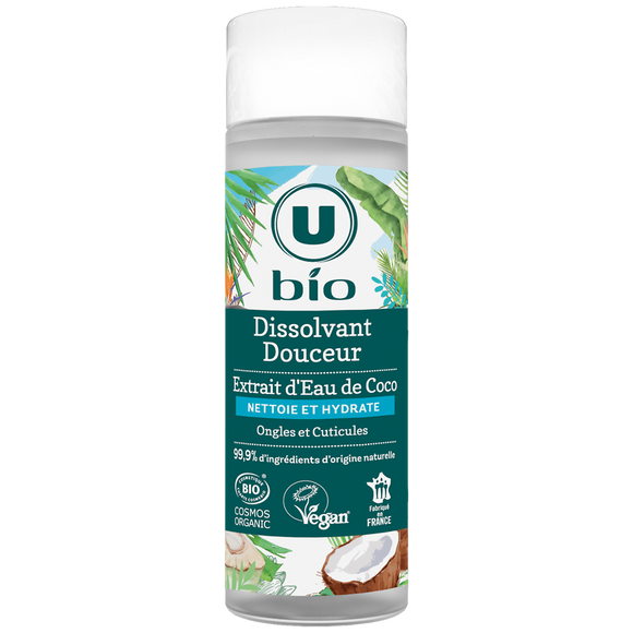 U BIO Eau dissolvante coco  100ml