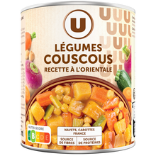 U Légumes pour couscous recette à l'orientale - Boîte 800g