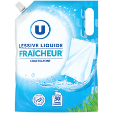 U Lessive liquide - Fraicheur - 30 lavages - RECHARGE - 1.5 l