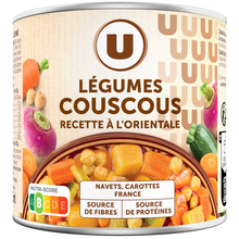 U Légumes pour couscous recette à l'orientale - Boîte 400g