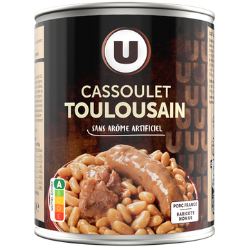 U Cassoulet Toulousain 4/4 - Boîte de 840g