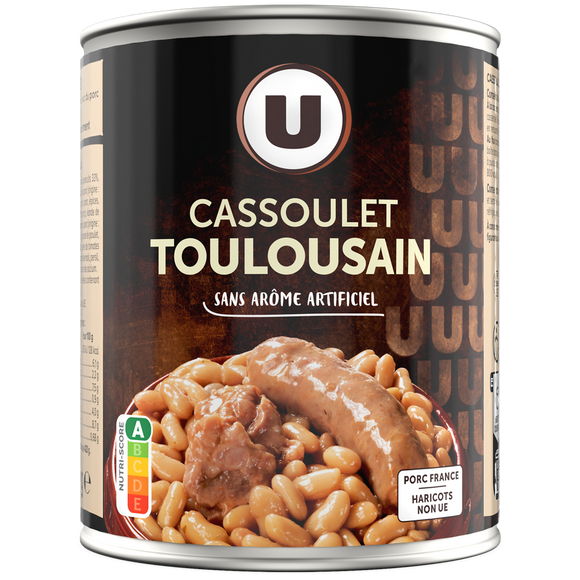 U Cassoulet Toulousain 4/4 - Boîte de 840g