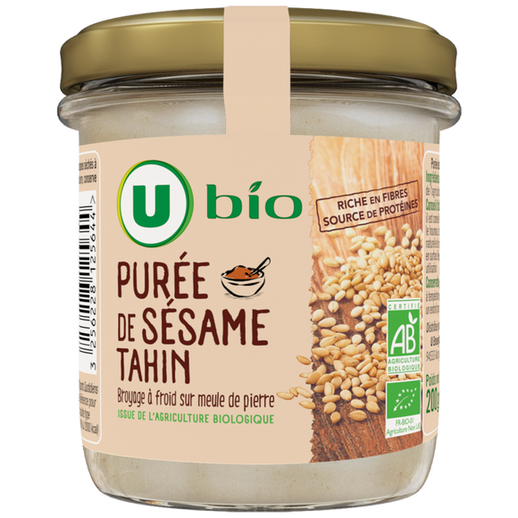 U BIO Purée de sésame tahin BOCAL 200g