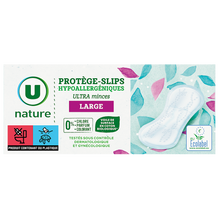 U NATURE Protège-slip ultra minces large x20
