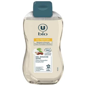 U BIO Gel douche soin jojoba et fleur d'amandier fl.250ml