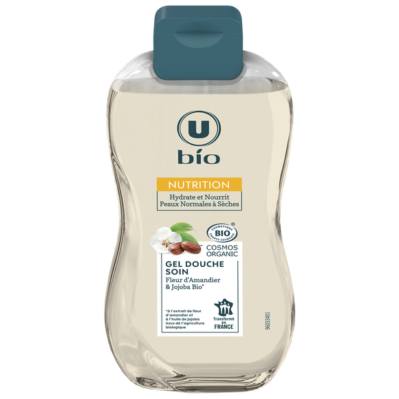 U BIO Gel douche soin jojoba et fleur d'amandier fl.250ml