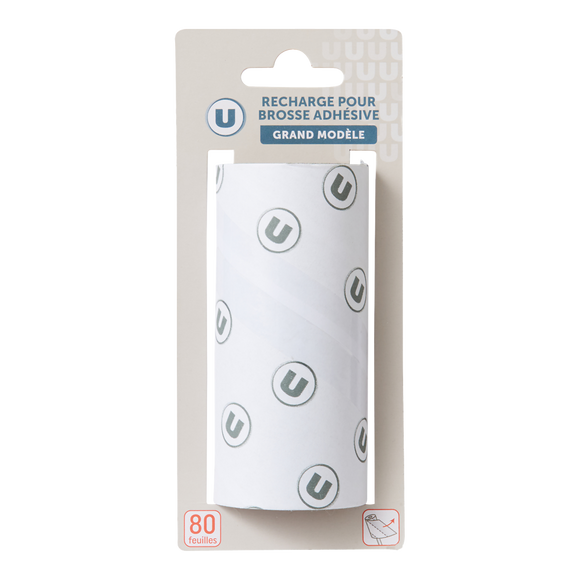 U Recharge brosse adhésive grand modèle
