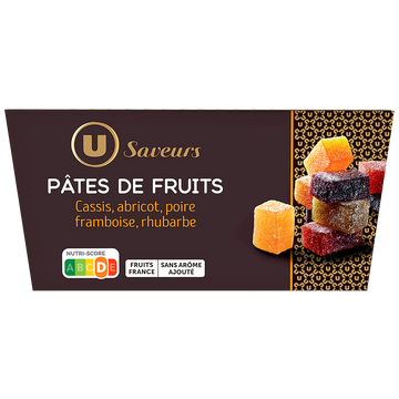 U SAVEURS Pâtes de fruits - 300g