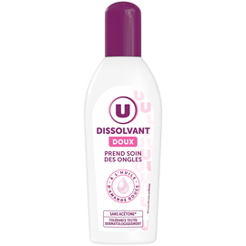 U Dissolvant doux flacon 125ml