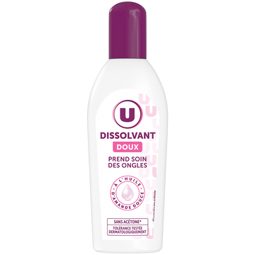 U Dissolvant doux flacon 125ml