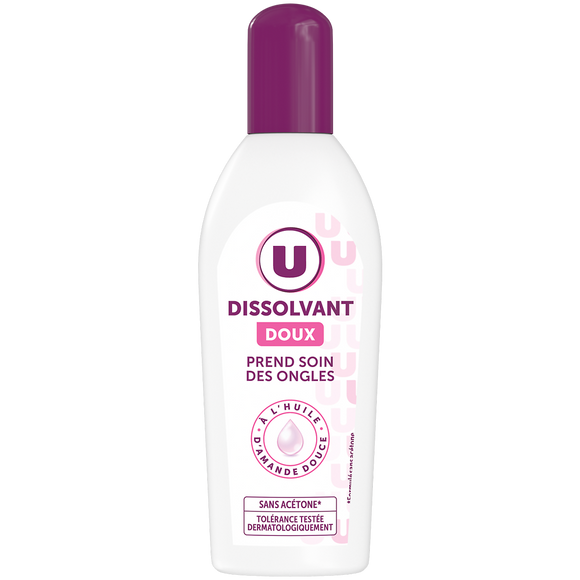 U Dissolvant doux flacon 125ml