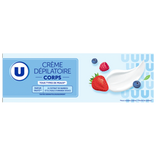 U Crème dépilatoire tous types de peaux, 200ml