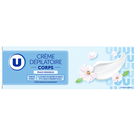 U Crème dépilatoire peaux sensibles, 200ml