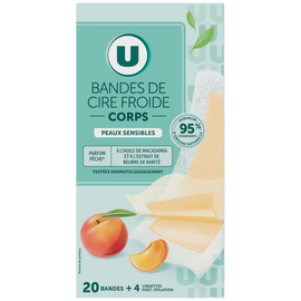 U Bande de cire froide pour le corps, x20