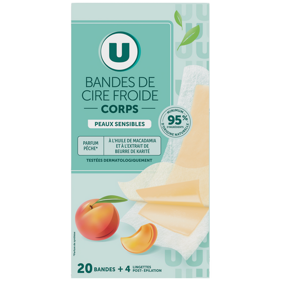 U Bande de cire froide pour le corps, x20