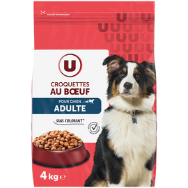 U Croquettes au boeuf pour chien  4kg