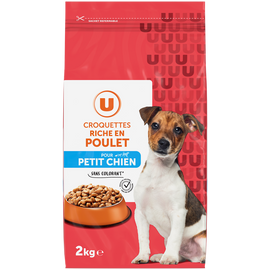 U Croquettes riches en poulet pour petit chien  2kg