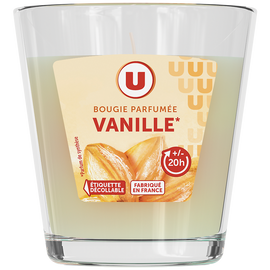 U Bougie parfumée vanille 90g