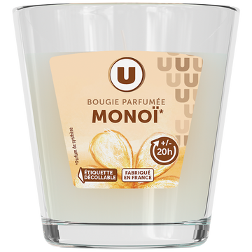 U Bougie parfumée monoï 90g