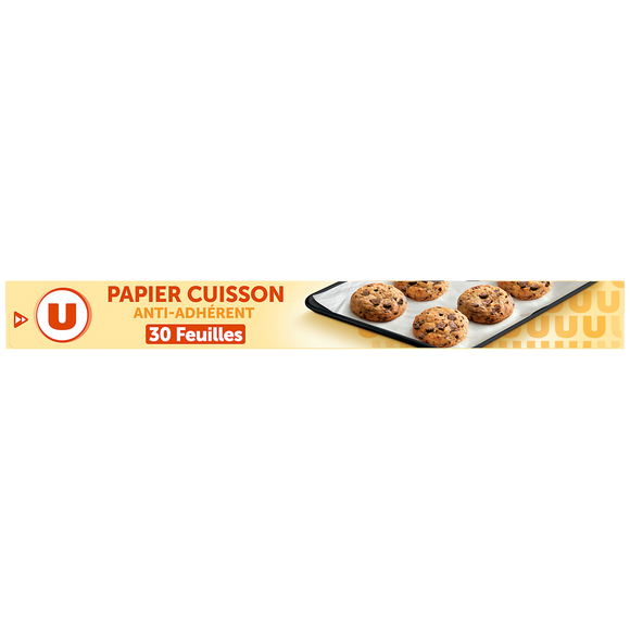 U Papier cuisson 30 feuilles U
