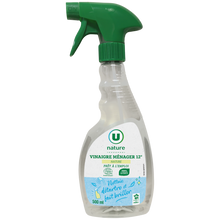 U NATURE Vinaigre ménager 12° spray 500ml