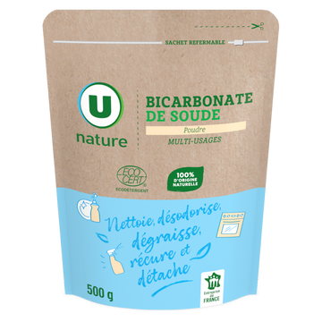 U NATURE Bicarbonate de soude sachet 500g