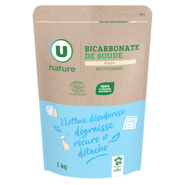 U NATURE Bicarbonate de soude sachet 1kg