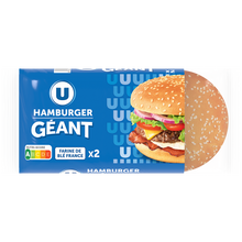 U Pain burger Maxi x2 - 165g