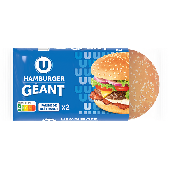 U Pain burger Maxi x2 - 165g