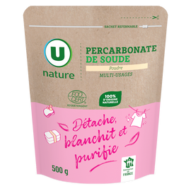 U NATURE Percabonate de soude sachet 500g