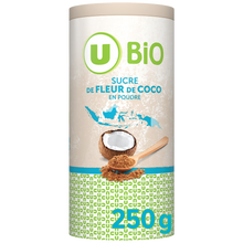 U BIO Sucre de fleur de coco en poudre tubo 250G