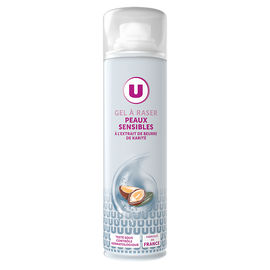U Gel à raser pour femme pour peaux sensibles - 200ml