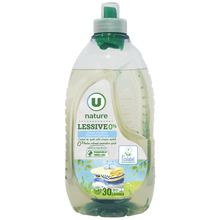 U NATURE Lessive liquide - Hypoallergénique,Pour bébé - 30 lavages - 1.5 l