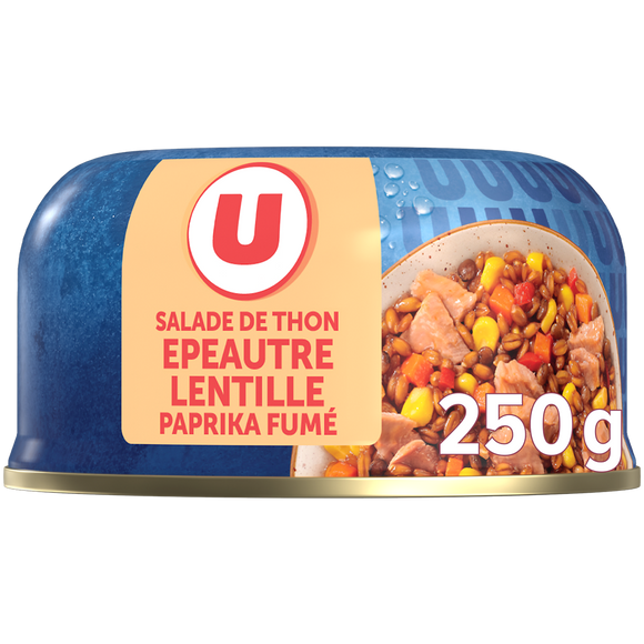 U Salade de thon épeautre lentilles U 250g