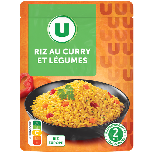 U Riz à l'Indienne curry U 250g